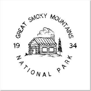 Great Smoky Mountains National Park USA Adventure Posters and Art